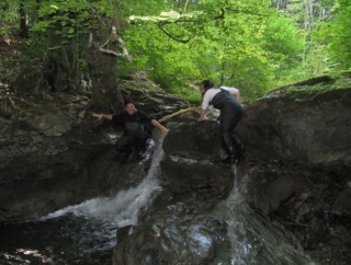 Camminando nel fiume